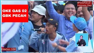 OKE GAS 02 di Stadion GBK Meriah [upl. by Einitsed]