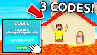 NEW WORKING ALL CODES FOR The Floor Is LAVA IN 2024 JANUARY ROBLOX The Floor Is LAVA CODES [upl. by Oneil523]