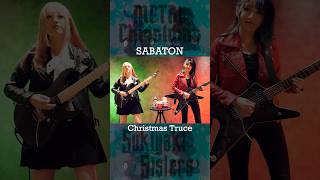 Christmas Truce SABATON christmas guitarcover guitarist sukiyakisisters heavymetal shorts [upl. by Grosmark]