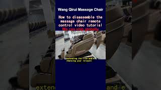 How to disassemble the massage chair remote control video tutorial [upl. by Nolly404]