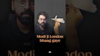 Modi ji London bhaag gaye LLAShorts 1078 [upl. by Perot374]