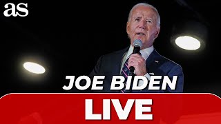 JOE BIDEN visits stormdamaged areas in FLORIDA  LIVE  TROPICAL STORM HELENE [upl. by Esbensen788]