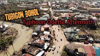 Typhoon Odette Aftermath In Tubigon Bohol [upl. by Lenod348]