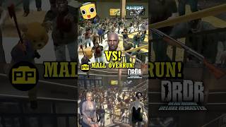 Dead Rising Deluxe Remaster vs Original Mall Overrun Scene Comparison shorts gaming deadrising [upl. by Tiff]