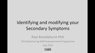 Identifying and modifying your secondary symptoms [upl. by Mackler]