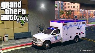 GTA 5  Rescue Mod V  PARAMEDIC 5  GTA 5 Rescue Mod PC MODS [upl. by Nosreh]