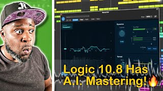 The Logic Pro 108 Update Now has AI Mastering 🤯 [upl. by Catherin669]