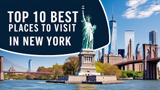 Top 10 Best Places to Visit in New York ।। VisitNewYork [upl. by Russian662]