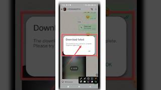 WhatsApp download failed problem in Pakistan  WhatsApp how to fix voice photo download failed probm [upl. by Polly]