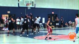 Jacquil Taylors Drop Step Reverse Dunk  FiveStar Basketball [upl. by Margi611]