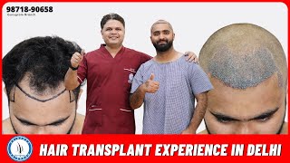 Fearless Hair Transplant Journey Patient Testimonial  Hair Transplant in Gurgaon [upl. by Auhso]