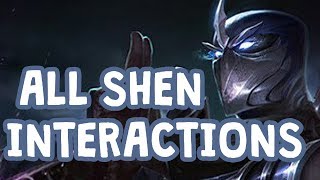 ALL SHEN INTERACTIONS [upl. by Retsim]