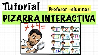 PIZARRA INTERACTIVA  DIGITAL para zoom meet teams para profesores y para alumnos Whiteboard [upl. by Finny373]