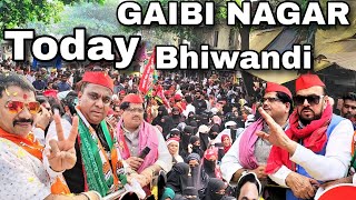 Bhiwandi Rais shaikh rally 2024  Addy AR Vlog [upl. by Armin830]