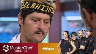 Enrique se convierte en el tercer expulsado  MasterChef México 2016 [upl. by Anilrats]