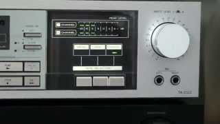 ONKYO TA2022 STEREO CASSETTE TAPE DECK [upl. by Hellene407]