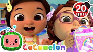 The Lunch Song LOOP  CoComelon  Nursery Rhymes with Nina [upl. by Hcib]