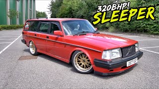 THIS HOME BUILT ENGINE SWAPPED 320BHP VOLVO WAGON IS NUTS [upl. by Merrill]