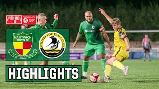 HIGHLIGHTS  Nantwich Town 22 Widnes FC  PitchingIn NPL West  10924 [upl. by Arhaz639]