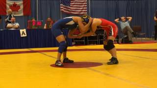 2015 Nordhagen Classic JR FW48kg Theresa Rankin USA Cadets vs Farrantina Gatta Brock [upl. by Aissila]