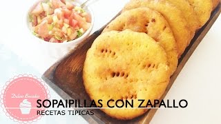 Sopaipillas chilenas  Dulces Bocados [upl. by Langille]