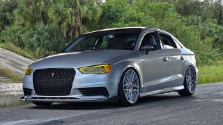 Raw Audi A3 18T Drive By Exhaust Sound [upl. by Ylatan]