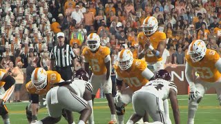 Sampson leads No 7 Tennessee to 3314 win over Mississippi State but Iamaleava exits with injury [upl. by Emmett320]