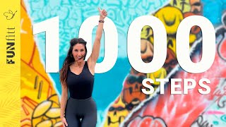 1000 Steps to Your Transformation  NoJump Cardio for Weight Loss [upl. by Barling]