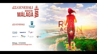 Retransmisión Generali Maratón Málaga 2022 [upl. by Xylia653]