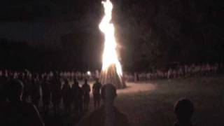 Troop 31 Tapping Fire at Camp Geiger Mic O Say 2009 4th Week [upl. by Regdirb]