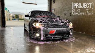 How to install HubCentric Wheel Spacers on 2019 Dodge Charger‼️ [upl. by Ahsenahs]