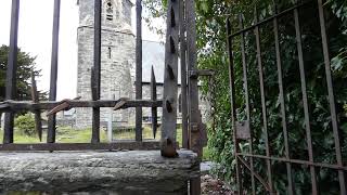 Interesting Church of Wales security features at Llandrillo Church nr Corwen Denbighshire Wales UK [upl. by Sutphin]