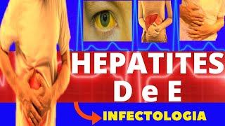 HEPATITE D e E  CARACTERÍSTICAS SINTOMAS DIAGNÓSTICO E TRATAMENTO  INFECTOLOGIA [upl. by Terrence]