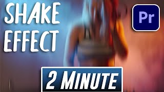 Quick Camera Shake Effect Tutorial  Adobe Premiere Pro [upl. by Jacey]