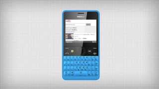 WhatsApp Smartphone Nokia Asha 210 [upl. by Broadbent]