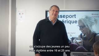 JeanClaude en mécénat de compétence au sein dOrange Solidarité [upl. by Inoek]