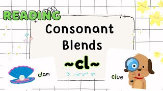 Reading Practice  CL  Consonant Blends  arcbrainsparks consonantblends reading readenglish [upl. by Pudens878]