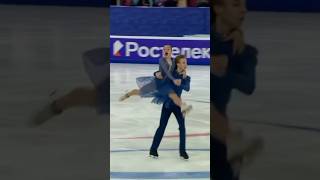 Arina Goshenina amp Ilya Makarov  Russia figure skating ice dancing pair skating [upl. by Recnal91]