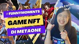 FUNNY Moments Game NFT di Meta One 😂😁😆 [upl. by Sinnard409]