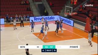 Ellen Jarvinen Finland Korisliiga Highlights [upl. by Normac628]