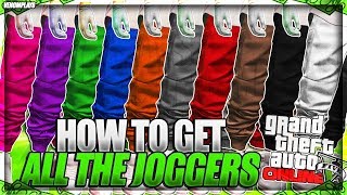 GTA 5 Online How To Get Any Colored Joggers 148 Gta 5 Glitches [upl. by Ejrog]