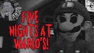 SMB1985 REACTION Five Nights At Warios  Night 1 amp 2  A Poiised Horror Lets Play [upl. by Kalil]