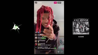 LIL KEED amp JERRIKA KARLAE IG LIVE SNIPPET KEEDTALKTOEM [upl. by Horwitz]