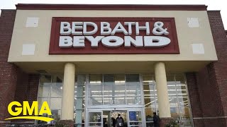 Overstockcom rebrands to Bed Bath amp Beyond l GMA [upl. by Iraj]