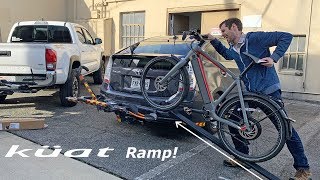 Küat NV 20 Bike Ramp Accessory Review  Unbox Install Test [upl. by Taffy]