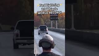 Ford SVT Lightning 23 Whipple World Record 14 mile pass [upl. by Garcon]