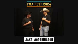 Jake Worthington Talks CMA Fest New Music amp More [upl. by Deelaw]