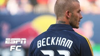 CLASSIC David Beckham Every one of his 18 goals with the LA Galaxy  Major League Soccer [upl. by Aitam]