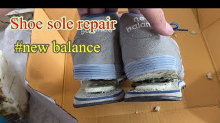 Shoe soles repair new balance [upl. by Nani289]