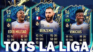 FIFA 22  🔥 TOTS DA LA LIGA COMEÇOU  LINKER [upl. by Cindra422]